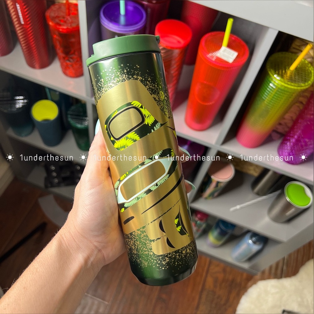 NWOT! ✨💚 Starbucks + Alison Bremner 2024 Limited Edition 16oz Insulated Tumbler